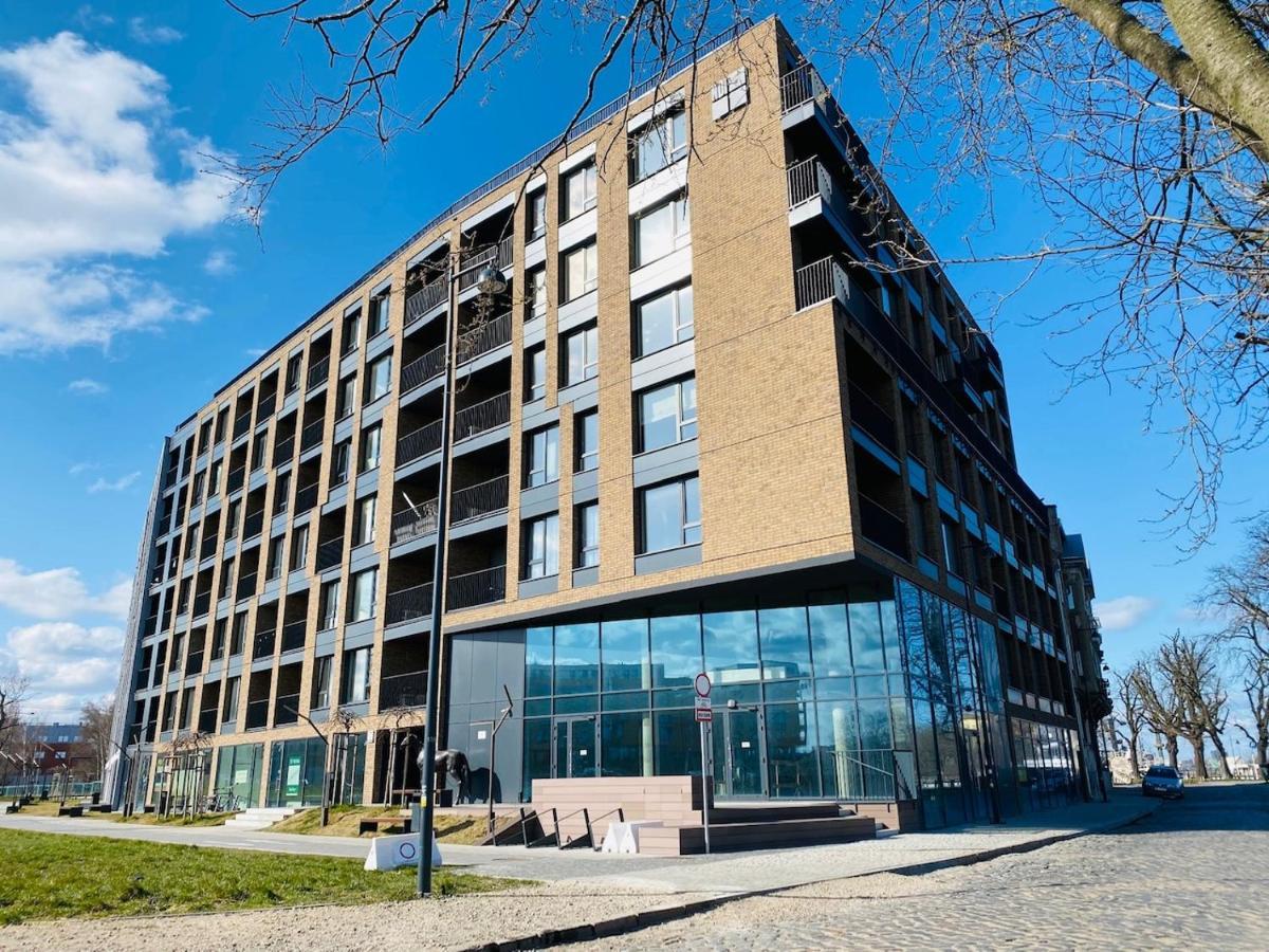 Apartamenty S&S Chlebova Gdansk Z Widokiem Na Rzeke Motlawe, Stare Miasto Gdańsk Exterior foto